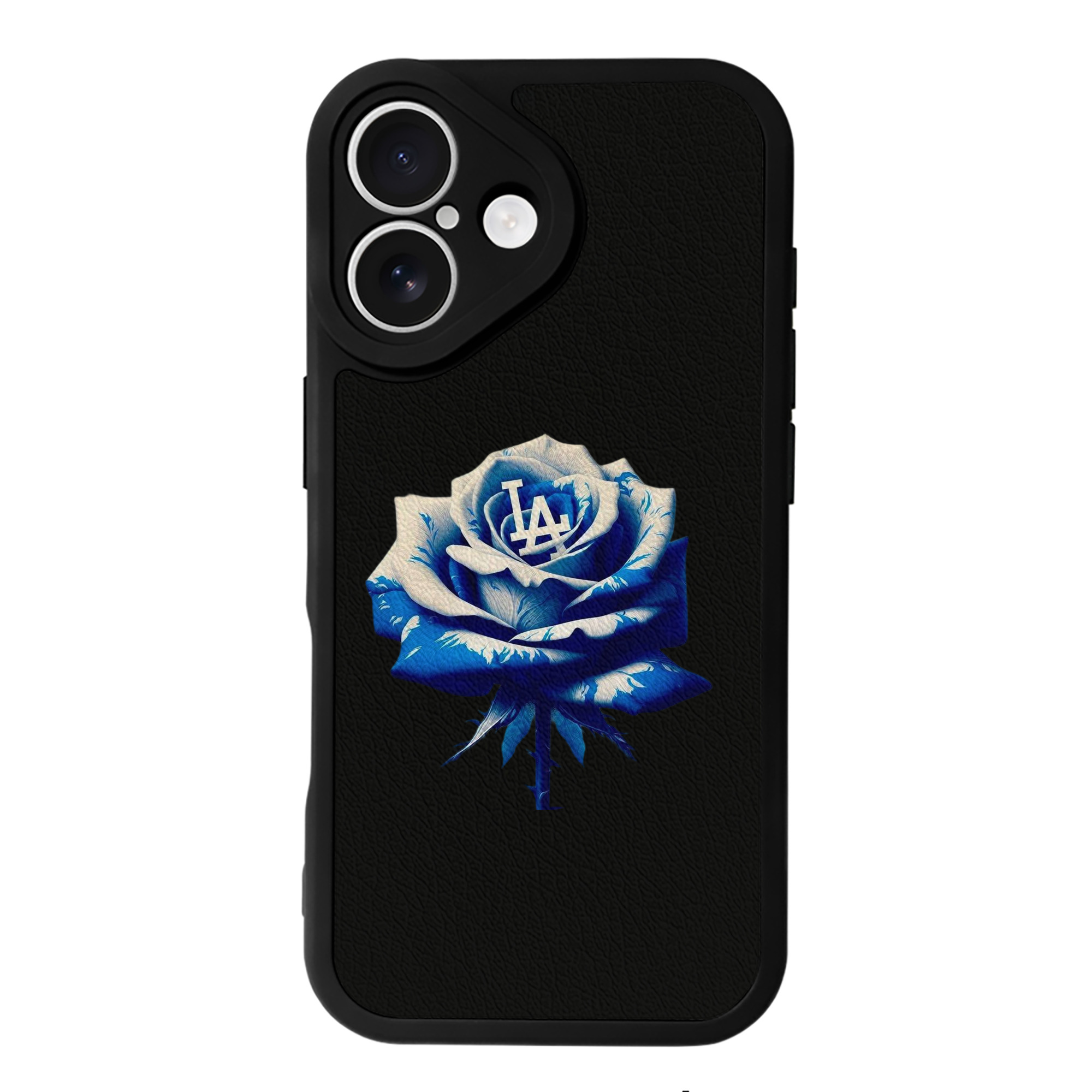  IPhone 16 Silicone Leather Case – UV Print, Lambskin Texture – Perfect Fit, Wireless Charging Compatible, Scratch Resistant, Precise Cutouts – Stylish Protection For IPhone 16